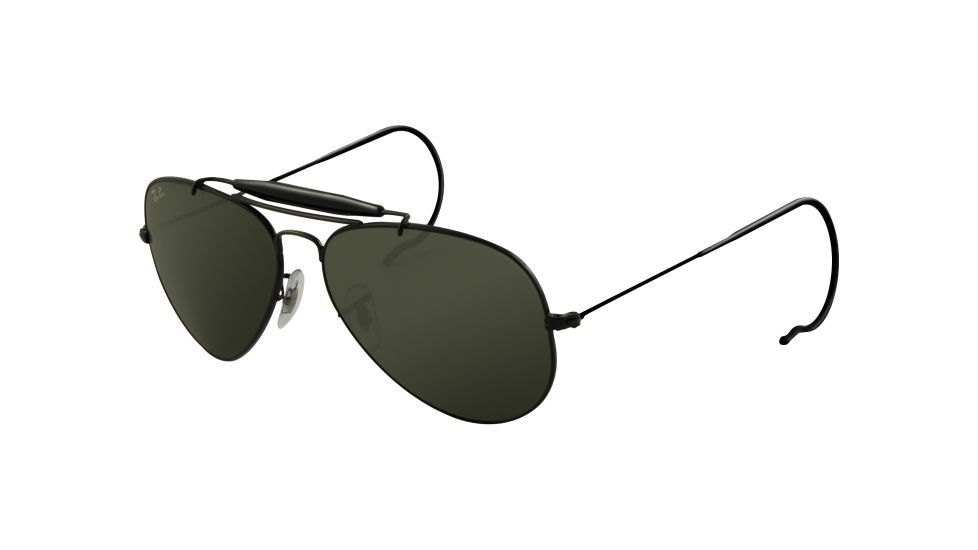 ray ban 3030 outdoorsman aviator with cable temples